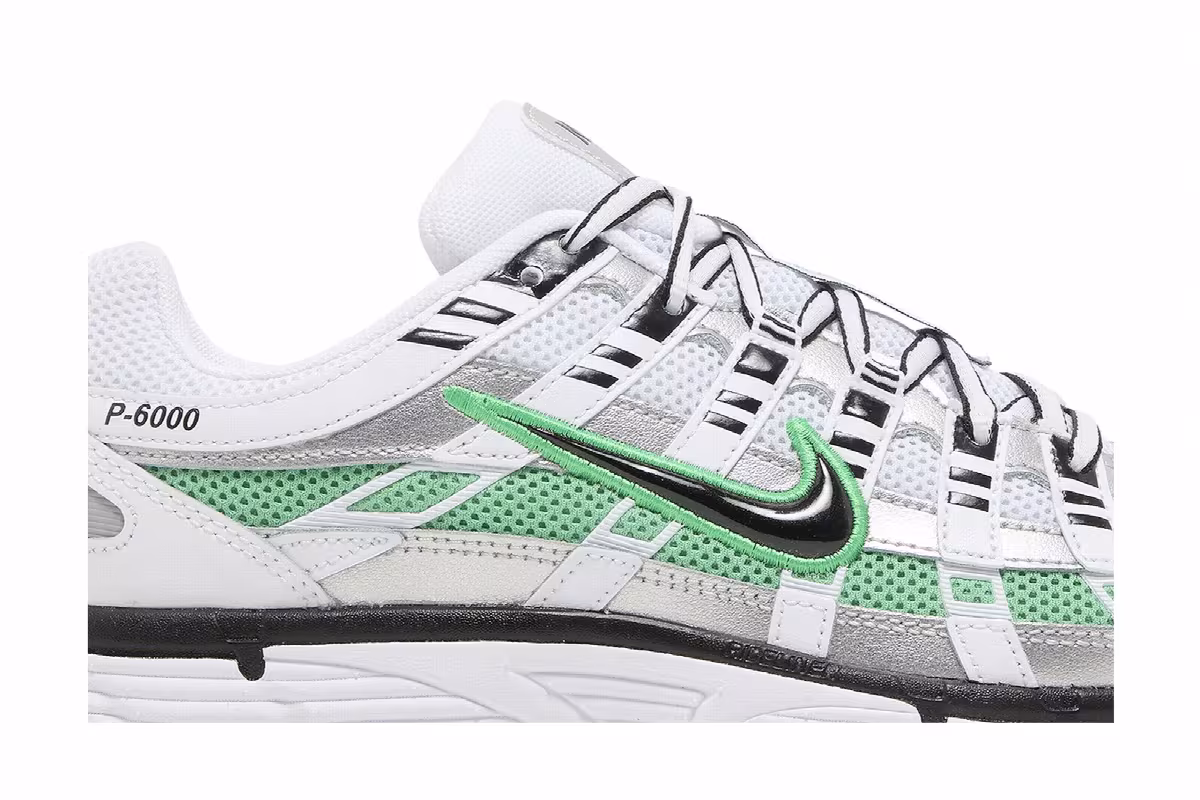 Nike P-6000 White Spring Green, view 3
