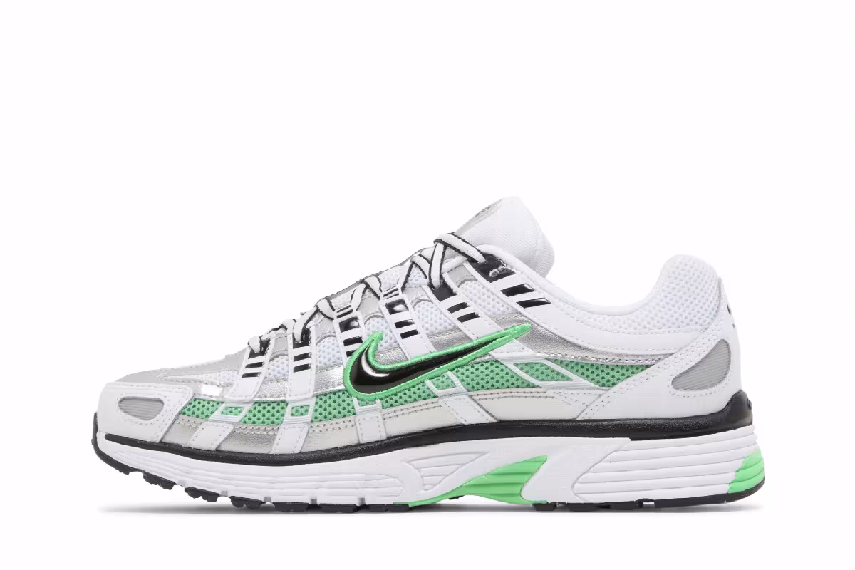 Nike P-6000 White Spring Green, view 4