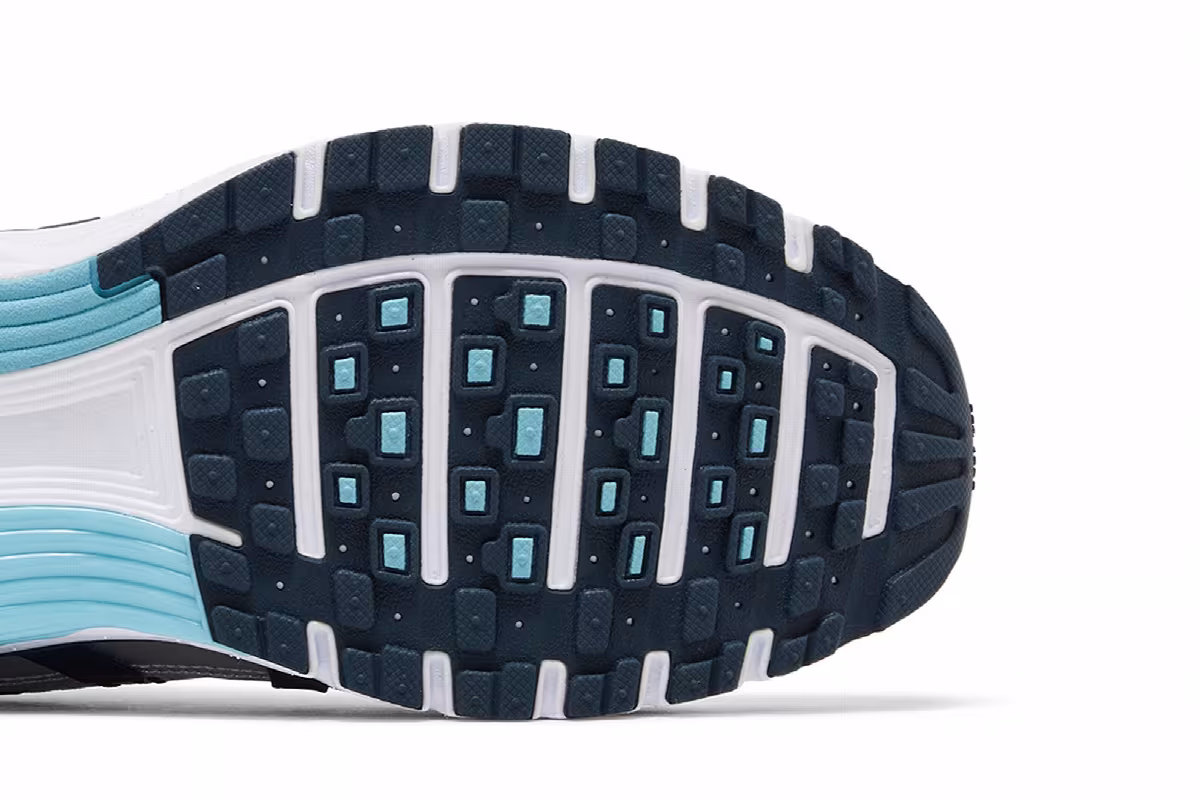 Nike P-6000 Armory Navy Flat Silver, view 6