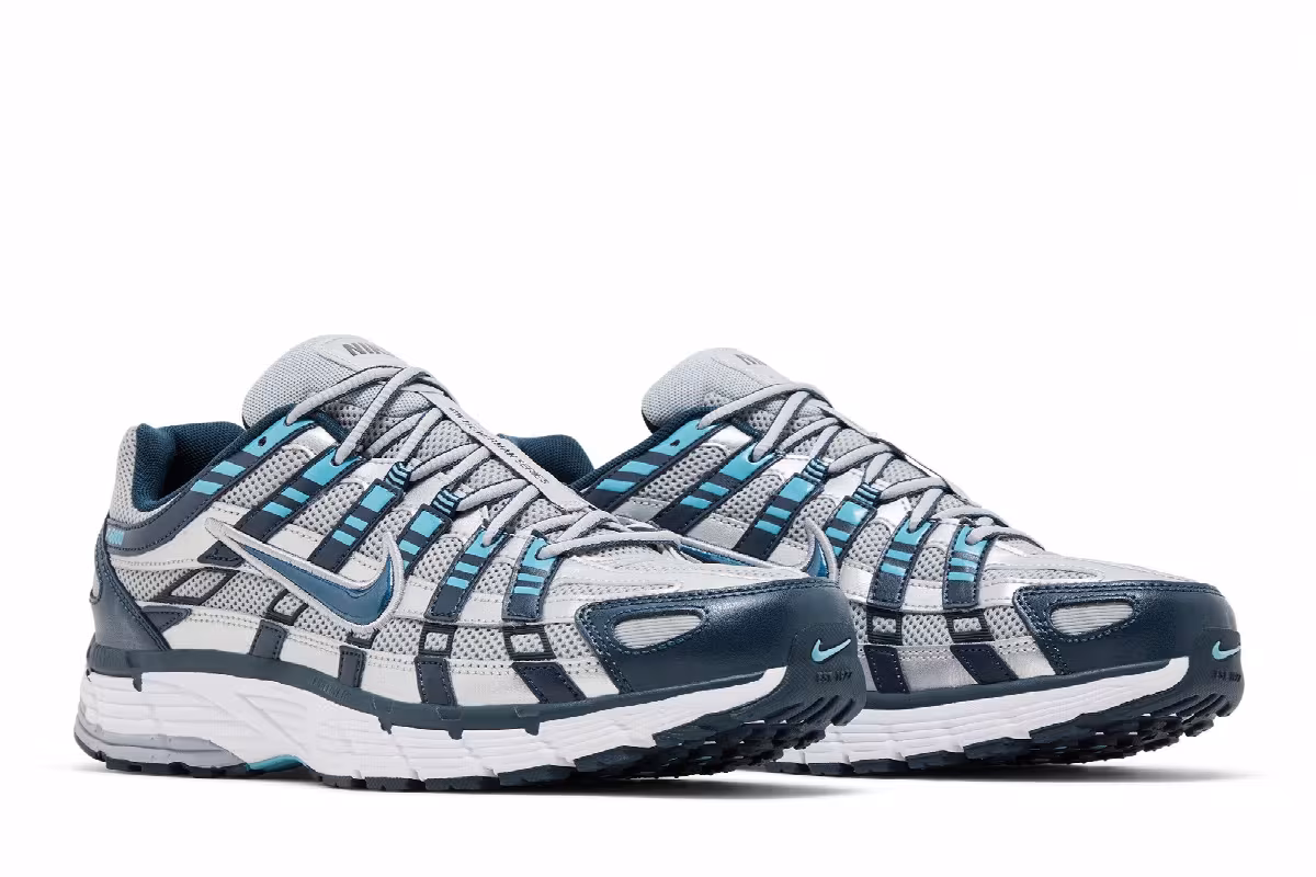 Nike P-6000 Armory Navy Flat Silver, view 9
