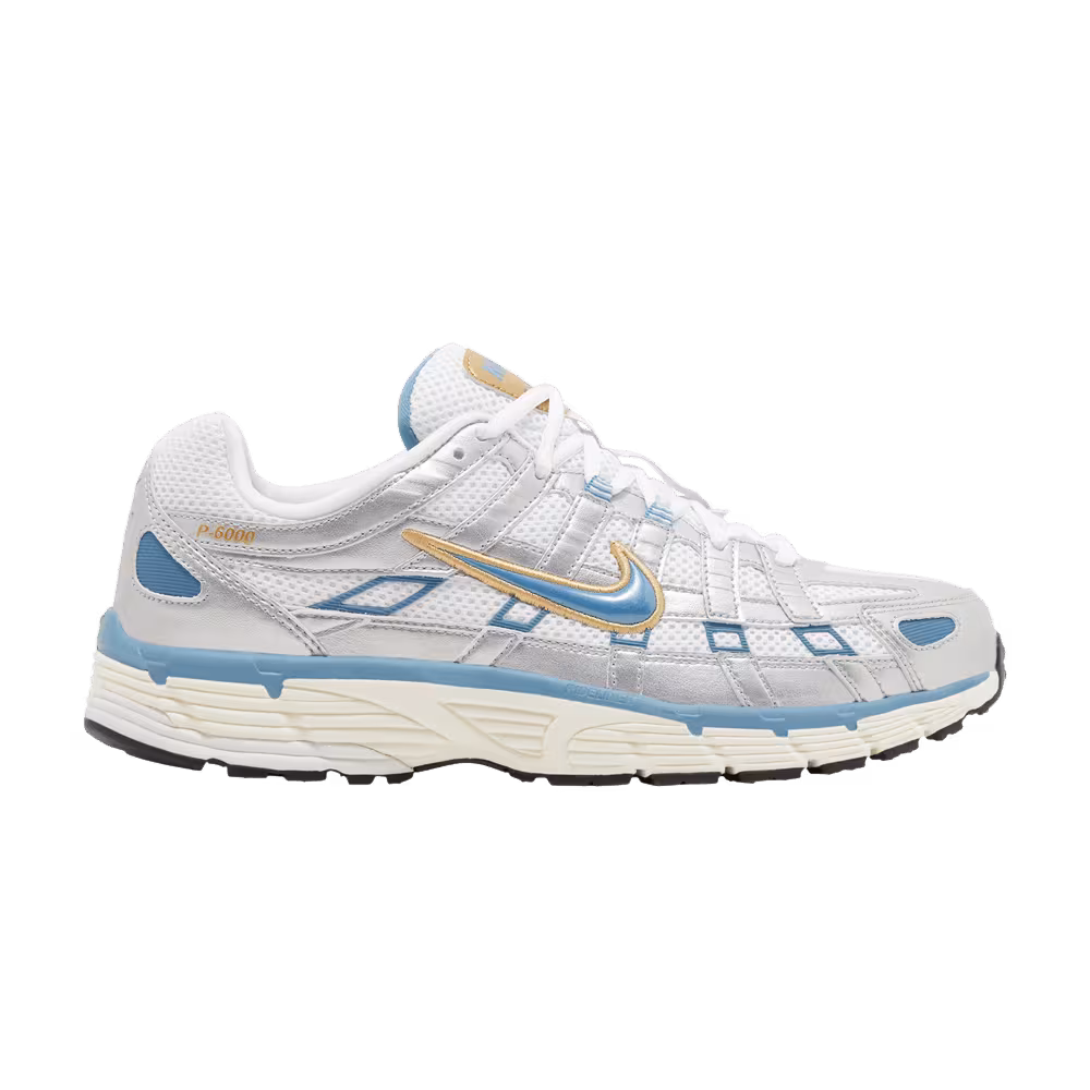 Nike P-6000 Metallic Silver Aegean Storm