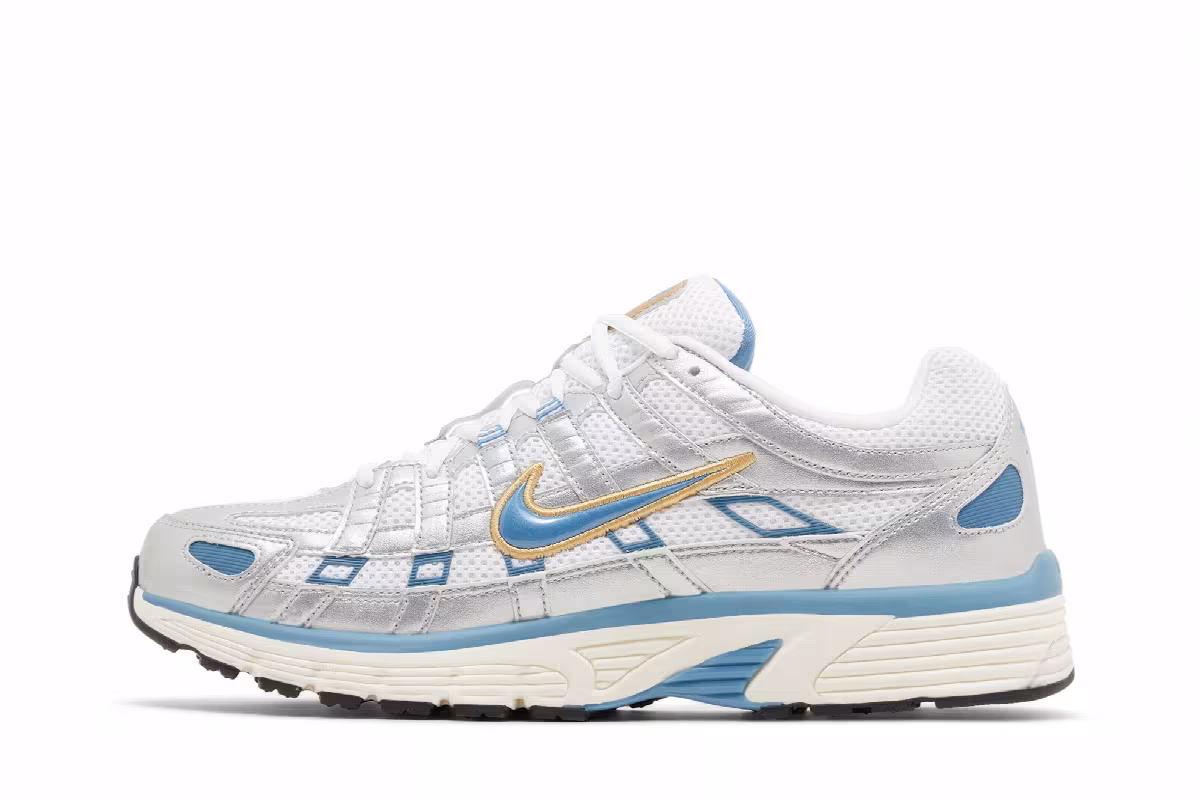 Nike P-6000 Metallic Silver Aegean Storm, view 4