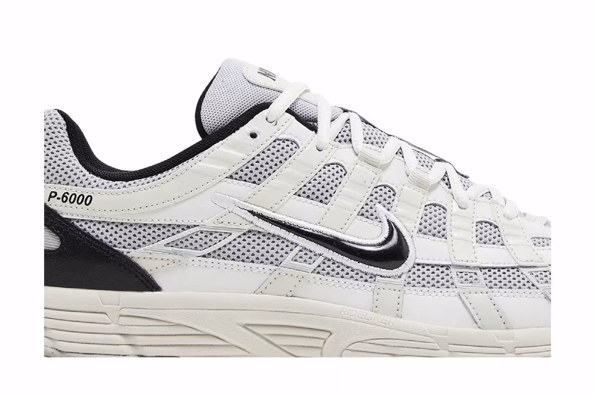 Nike P-6000 Platinum Tint Black, view 3