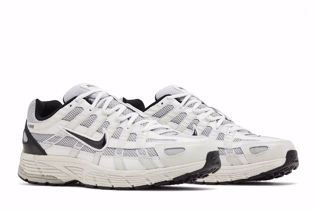 Nike P-6000 Platinum Tint Black, view 9