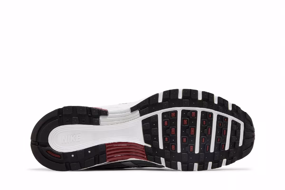 Nike P-6000 Pure Platinum Team Red, view 5
