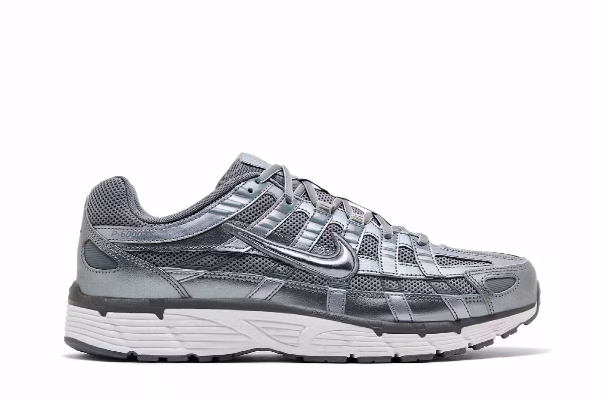 Nike P-6000 Metallic Cool Grey, view 2