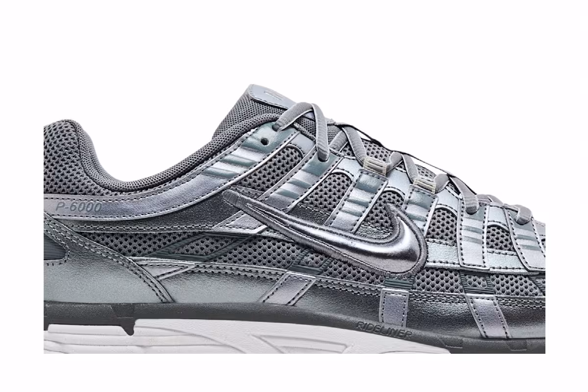 Nike P-6000 Metallic Cool Grey, view 3