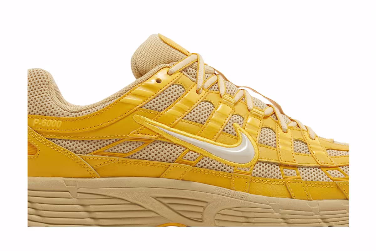 Nike P-6000 Sesame University Gold, view 3