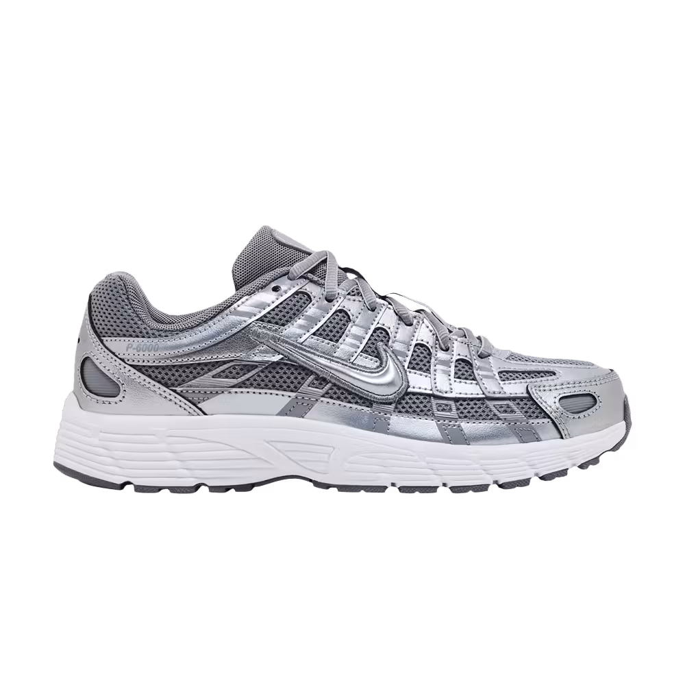 Nike P-6000 GS Metallic Cool Grey