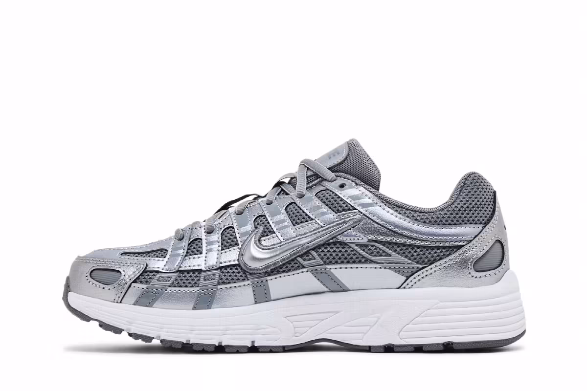 Nike P-6000 GS Metallic Cool Grey, view 4