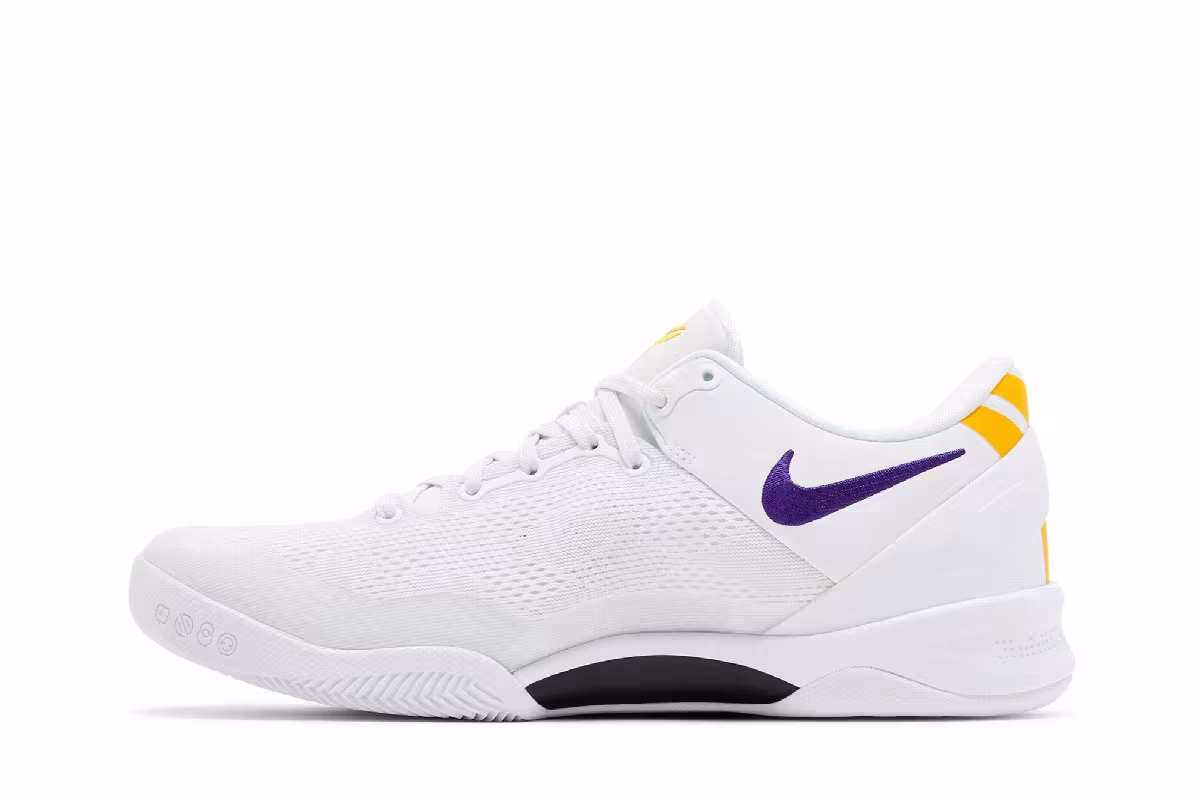 Nike Kobe 8 Protro Lakers Home, view 4