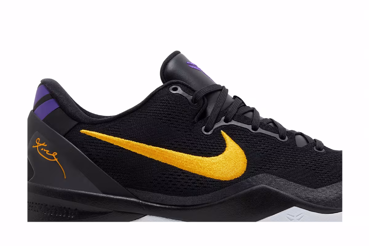 Nike Kobe 8 Protro Lakers Away, view 3