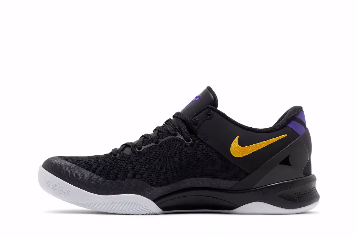 Nike Kobe 8 Protro Lakers Away, view 4
