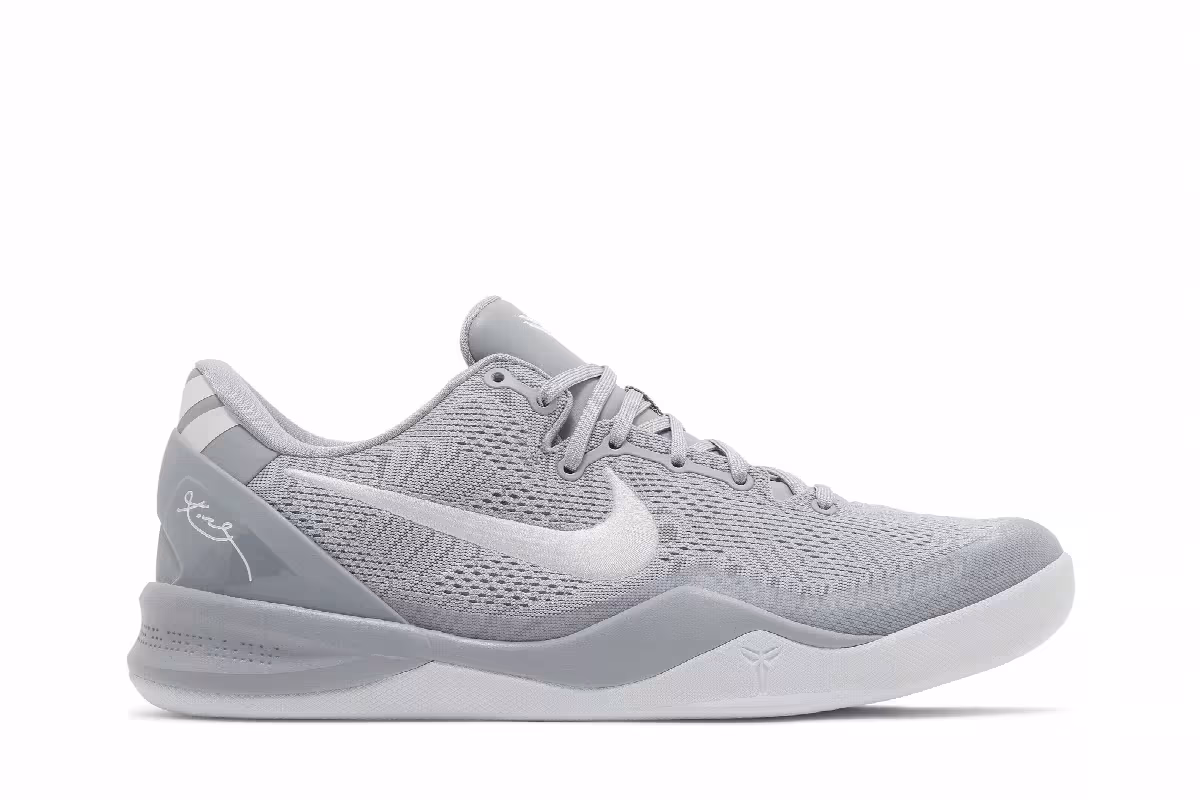 Nike Kobe 8 Protro Wolf Grey, view 2