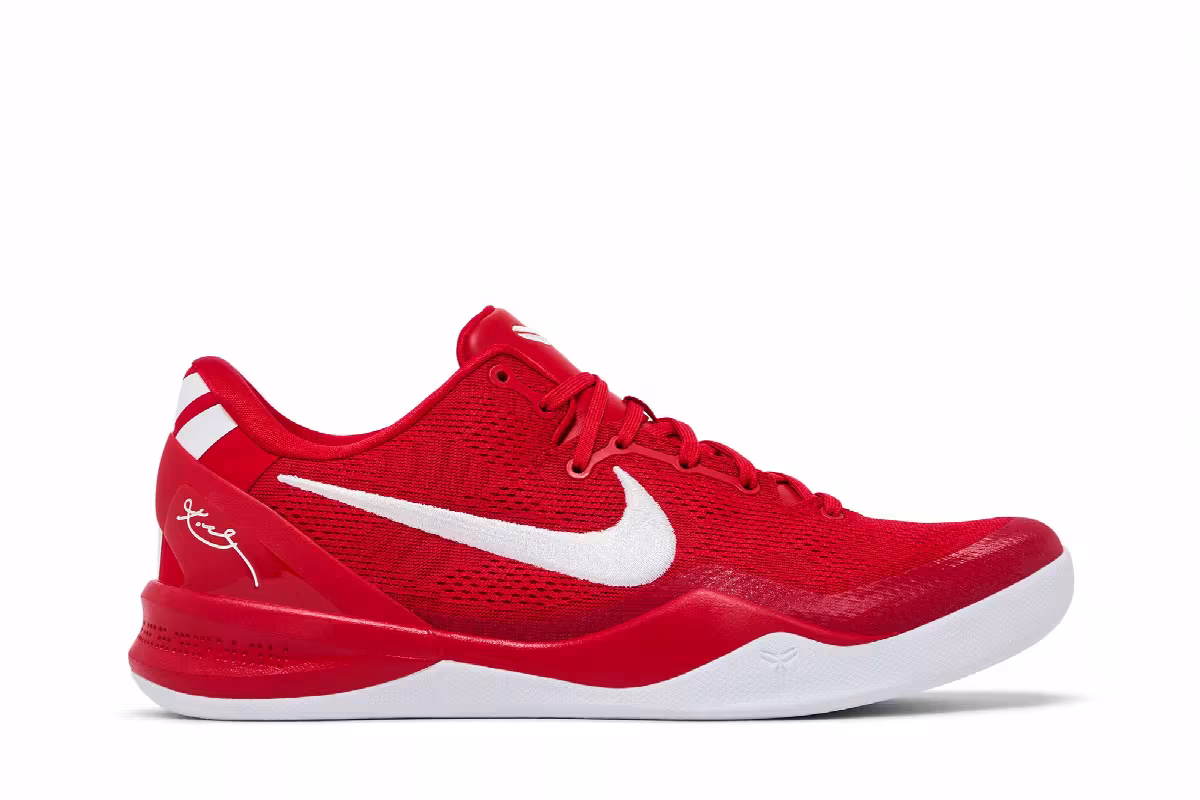 Nike Kobe 8 Protro University Red, view 2