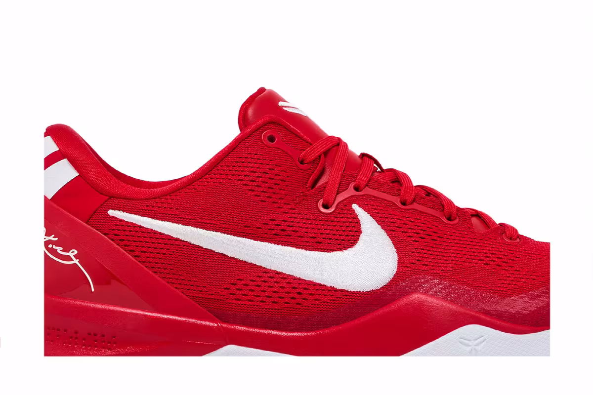 Nike Kobe 8 Protro University Red, view 3