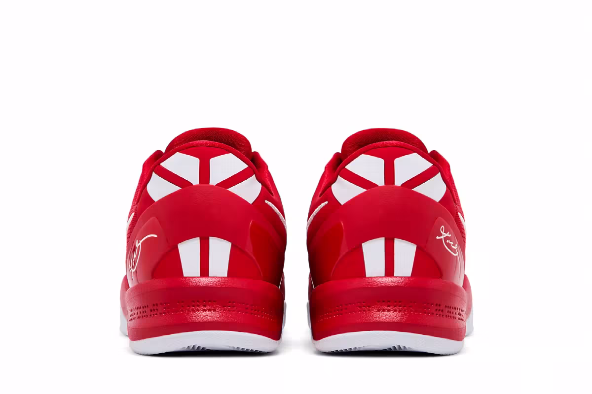 Nike Kobe 8 Protro University Red, view 7