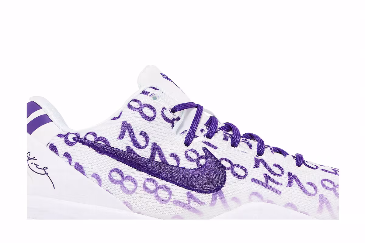 Nike Kobe 8 GS Court Purple, view 3