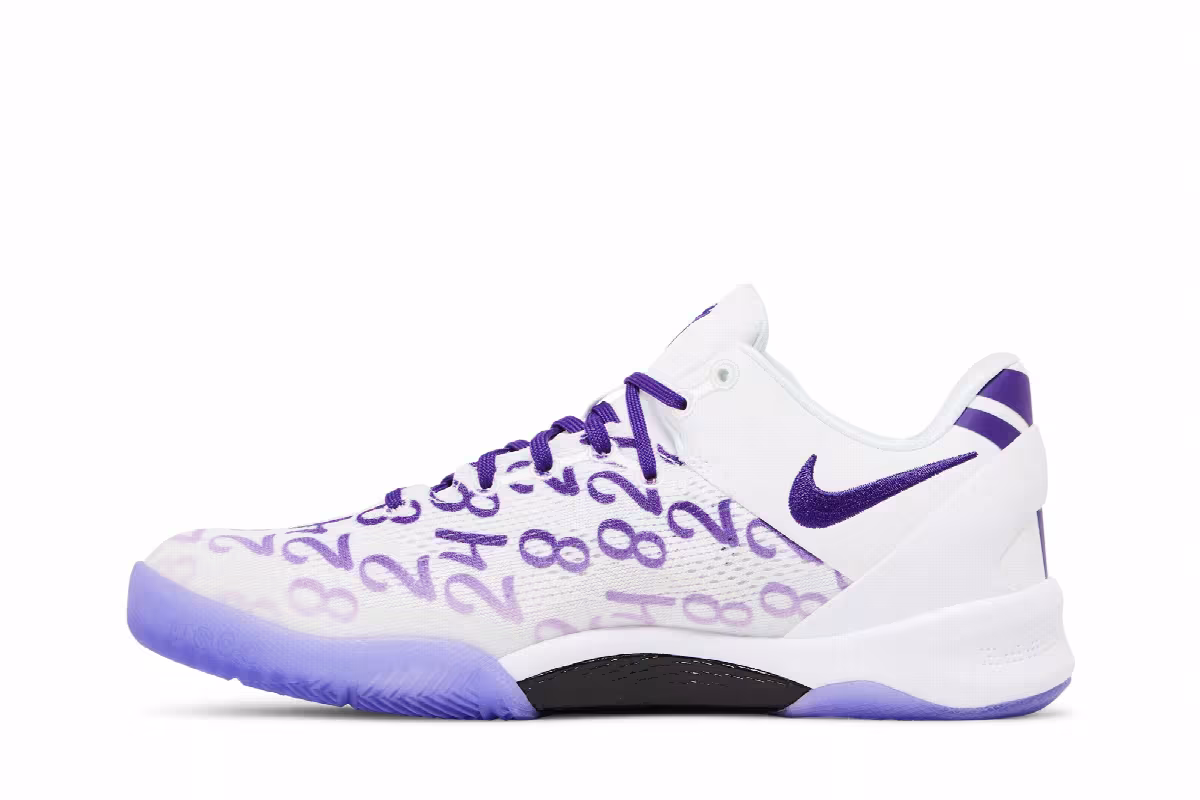 Nike Kobe 8 GS Court Purple, view 4