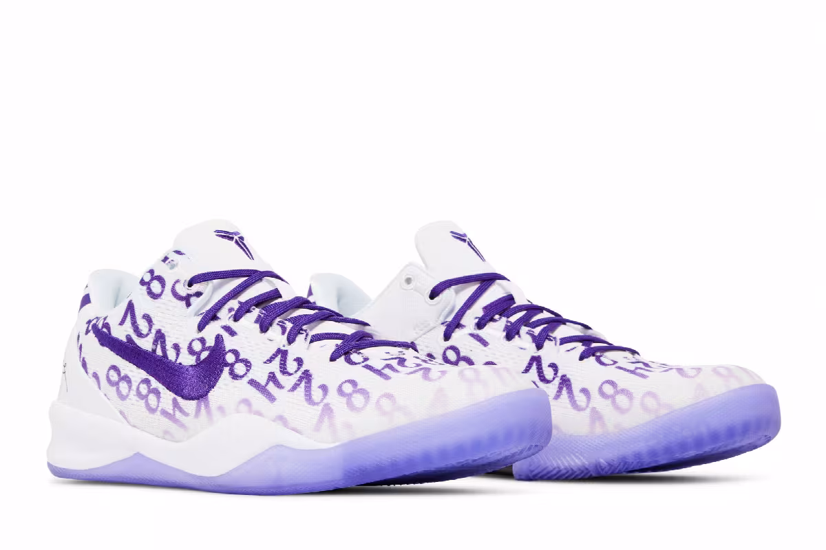 Nike Kobe 8 GS Court Purple, view 9