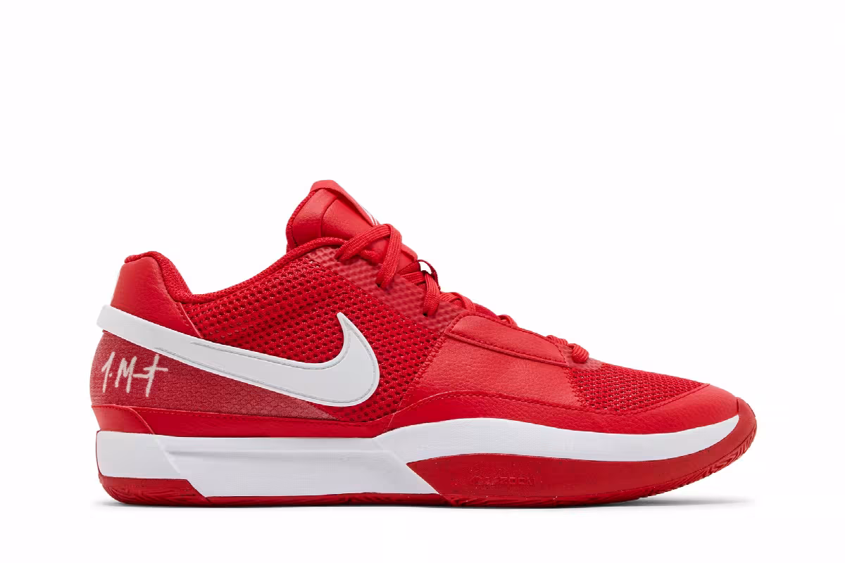 Nike Ja 1 TB University Red, view 2