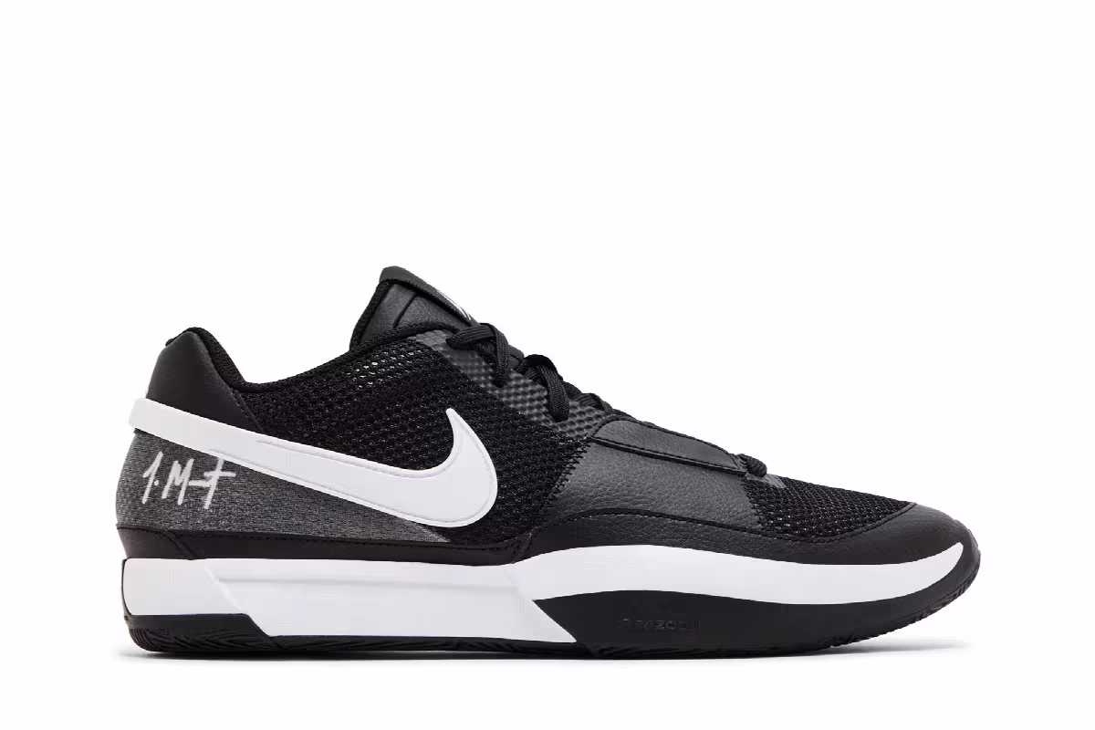 Nike Ja 1 TB Black White, view 2