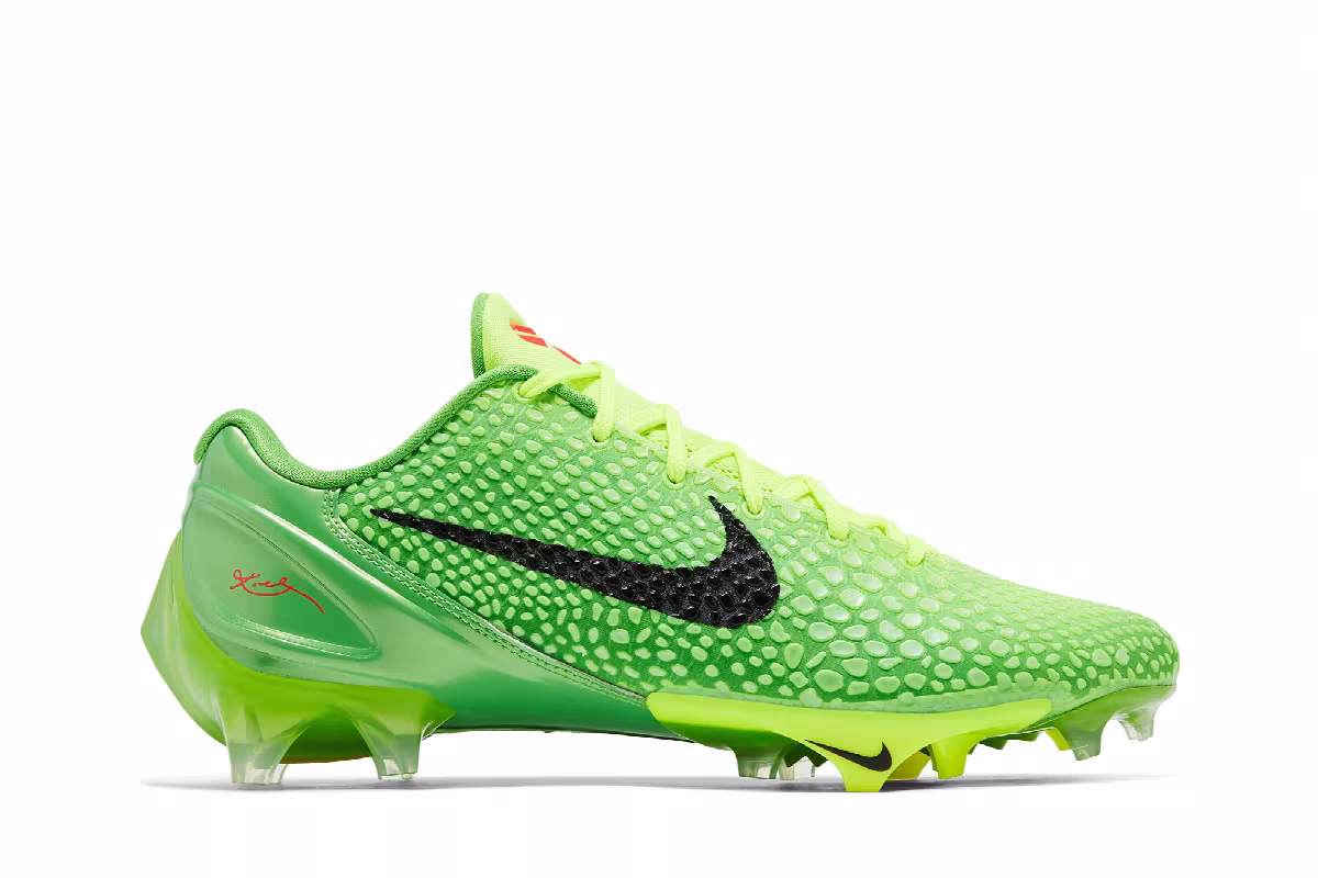 Nike Vapor Edge Kobe 6 SE Grinch Mismatch, view 2