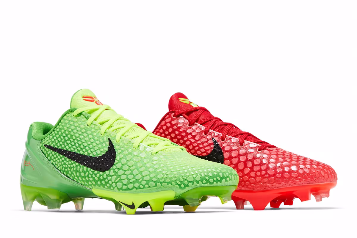 Nike Vapor Edge Kobe 6 SE Grinch Mismatch, view 9