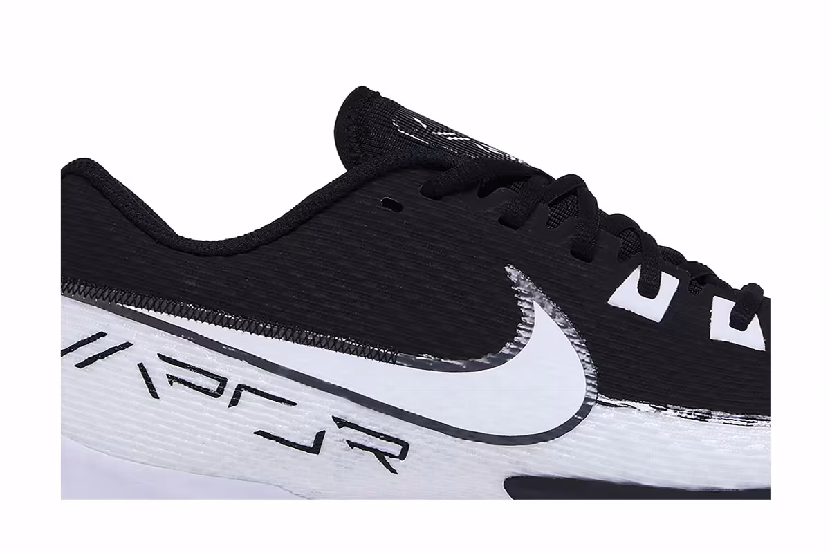Nike Vapor Edge Speed 360 2 Black White, view 3