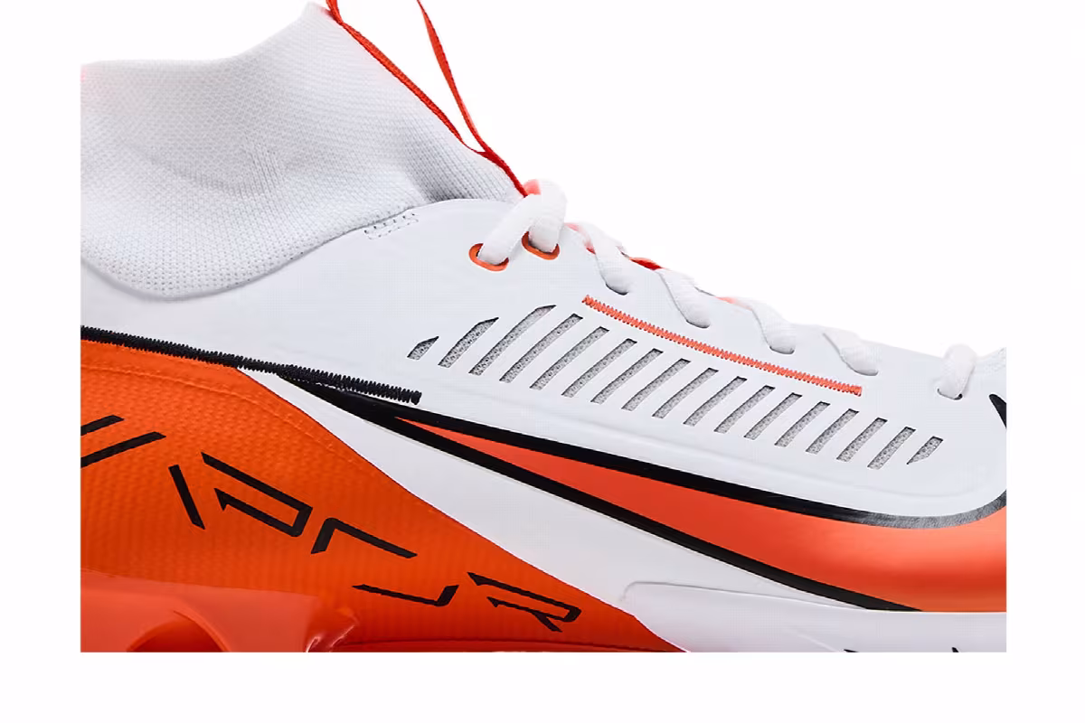 Nike Vapor Edge Pro 360 2 TB White Brilliant Orange, view 3