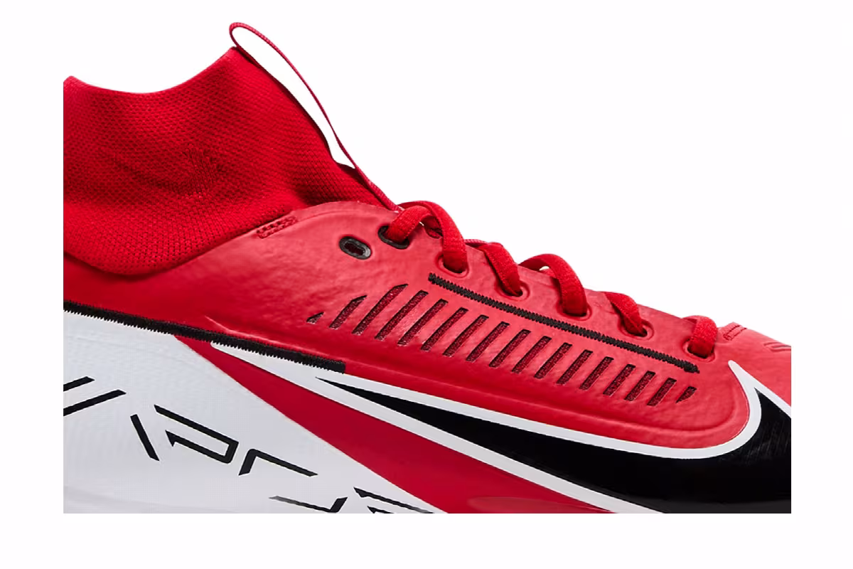 Nike Vapor Edge Pro 360 2 University Red Black, view 3