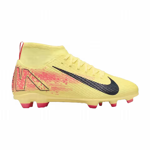 Kylian Mbappé x Nike Jr. Mercurial Superfly 10 GS 'Light Laser Orange/Armory Navy'