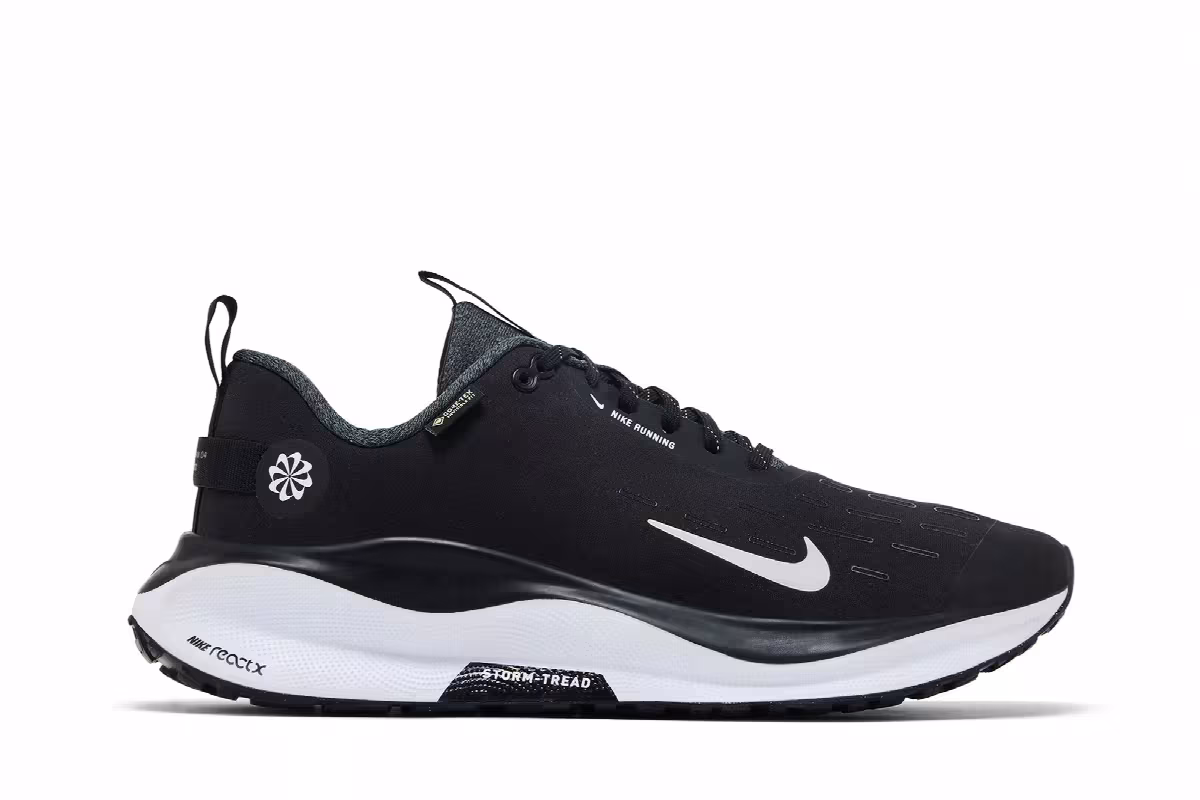 Nike ReactX Infinity Run 4 GORE-TEX Black White, view 2