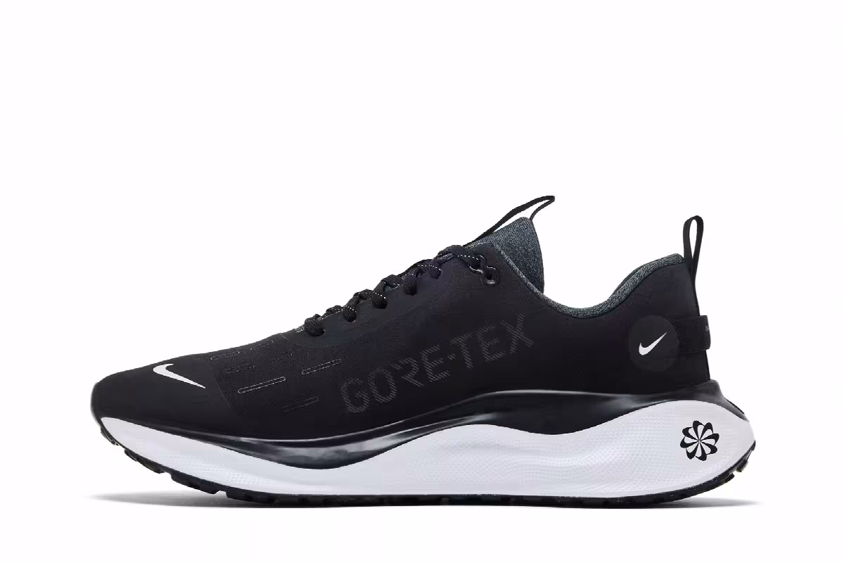 Nike ReactX Infinity Run 4 GORE-TEX Black White, view 4