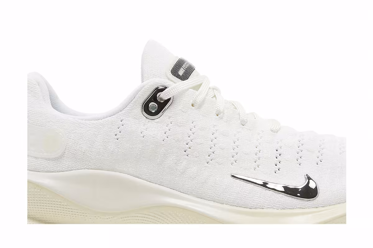 Nike Women's ReactX Infinity Run 4 White Chrome, view 3