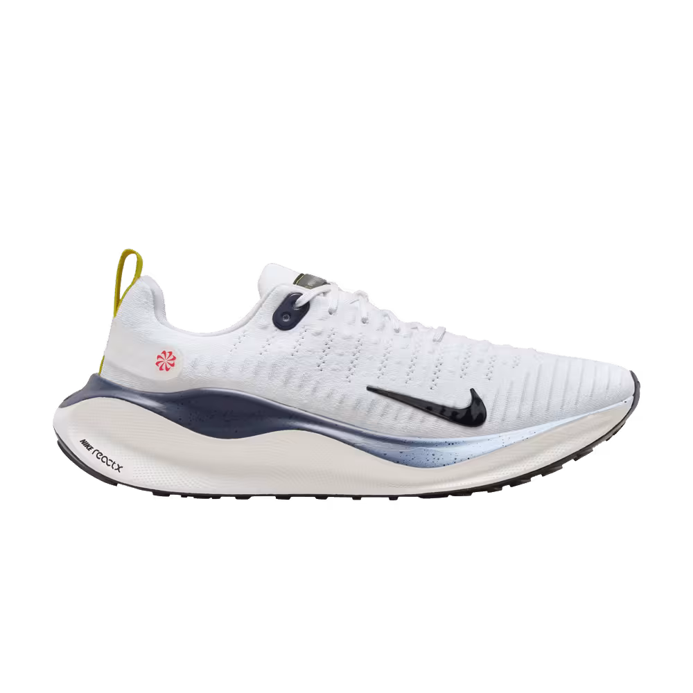 Nike ReactX Infinity Run 4 White Navy Speed Yellow