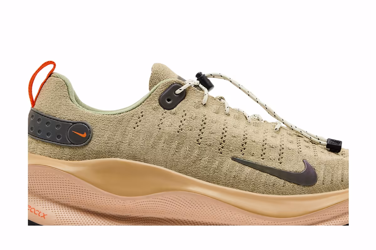 Nike ReactX Infinity Run 4 Neutral Olive Flax, view 3
