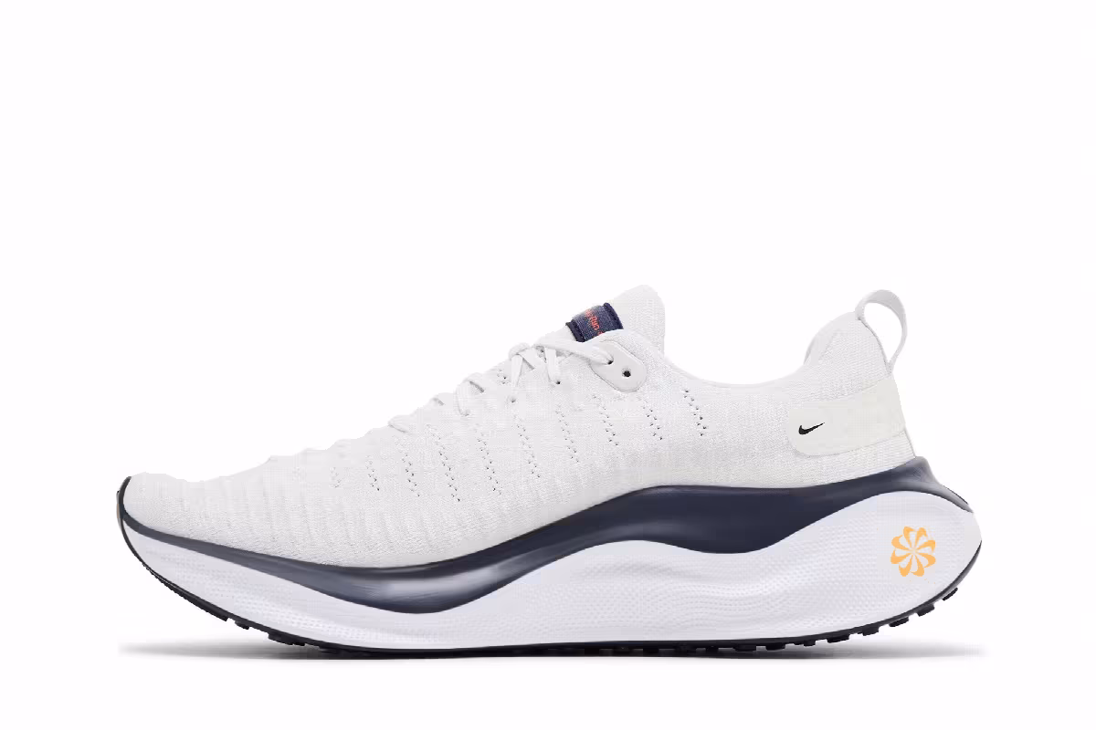 Nike ReactX Infinity Run 4 Platinum Tint Thunder Blue, view 4