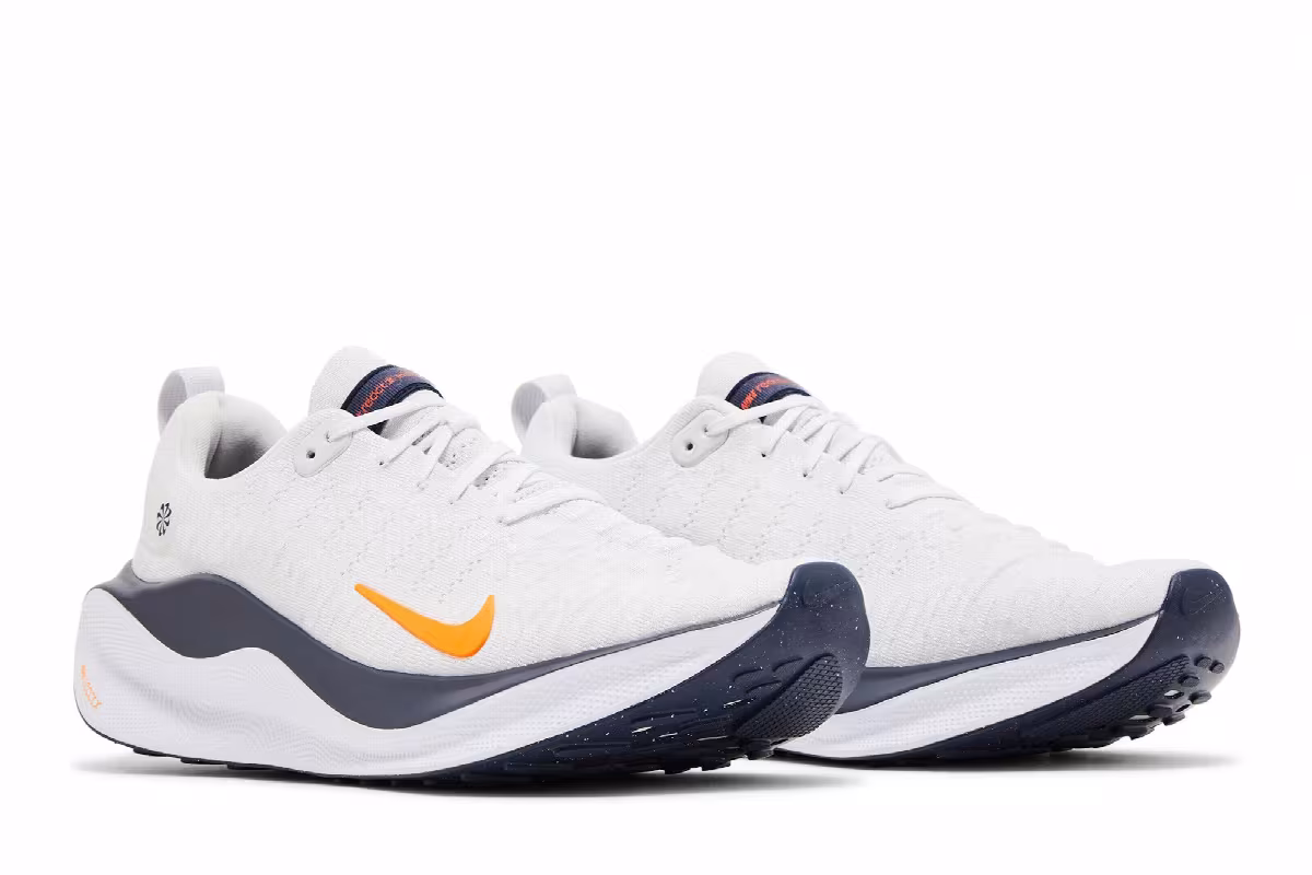 Nike ReactX Infinity Run 4 Platinum Tint Thunder Blue, view 9