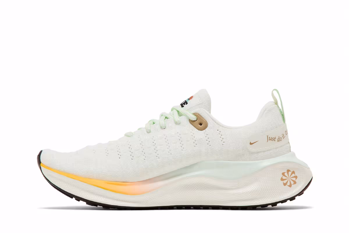 Nike Women's ReactX Infinity Run 4 White Vapor Green, view 4