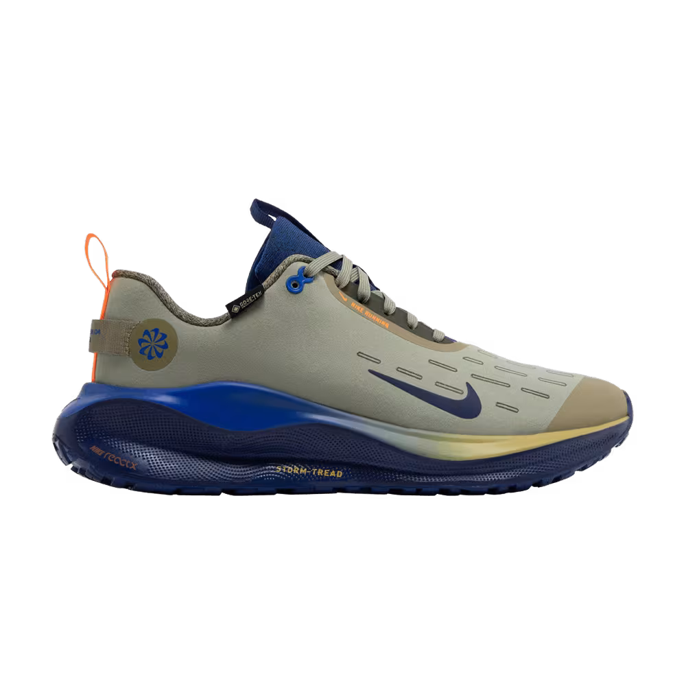 Nike ReactX Infinity Run 4 GORE-TEX Neutral Olive Thunder Blue