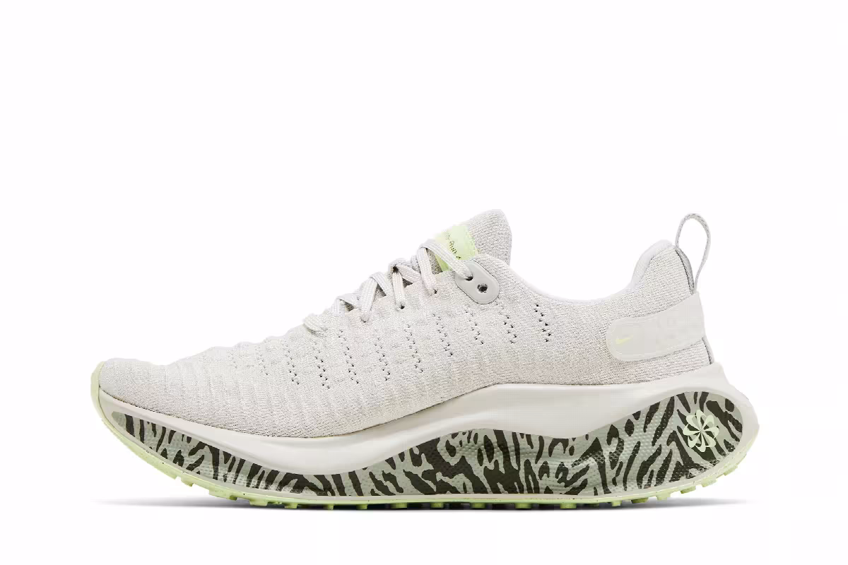 Nike Women's ReactX Infinity Run 4 Premium Light Bone Cargo Khaki, view 4