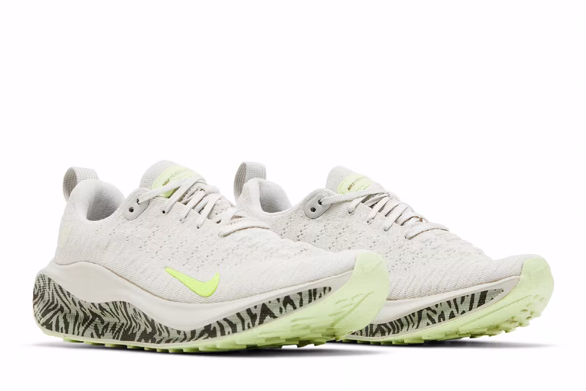 Nike Women's ReactX Infinity Run 4 Premium Light Bone Cargo Khaki, view 9