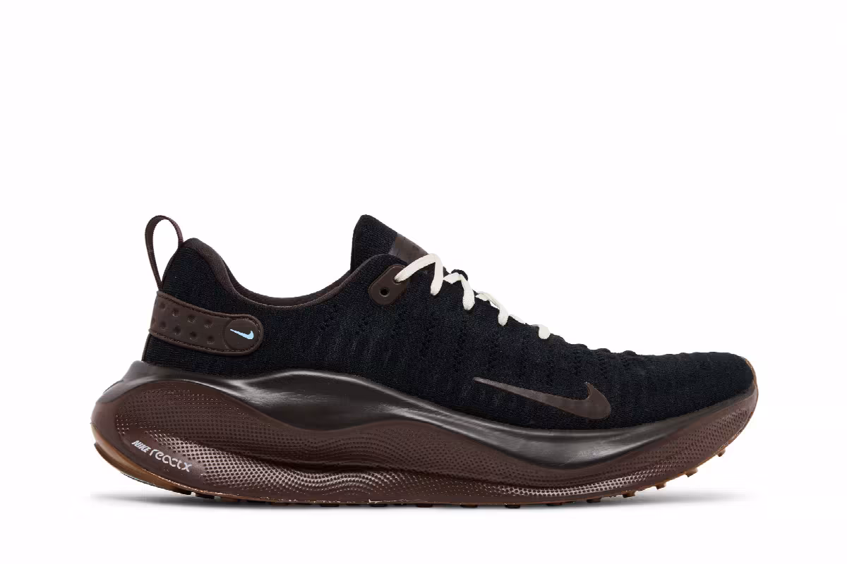 Nike ReactX Infinity Run Black Baroque Brown, view 2
