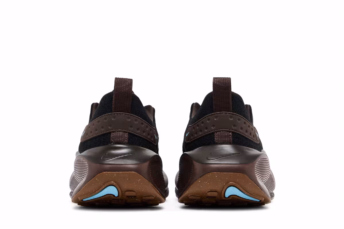Nike ReactX Infinity Run Black Baroque Brown, view 7