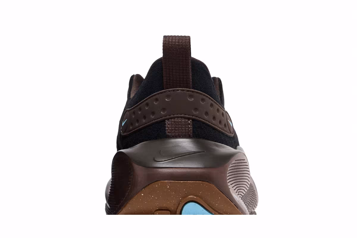 Nike ReactX Infinity Run Black Baroque Brown, view 8