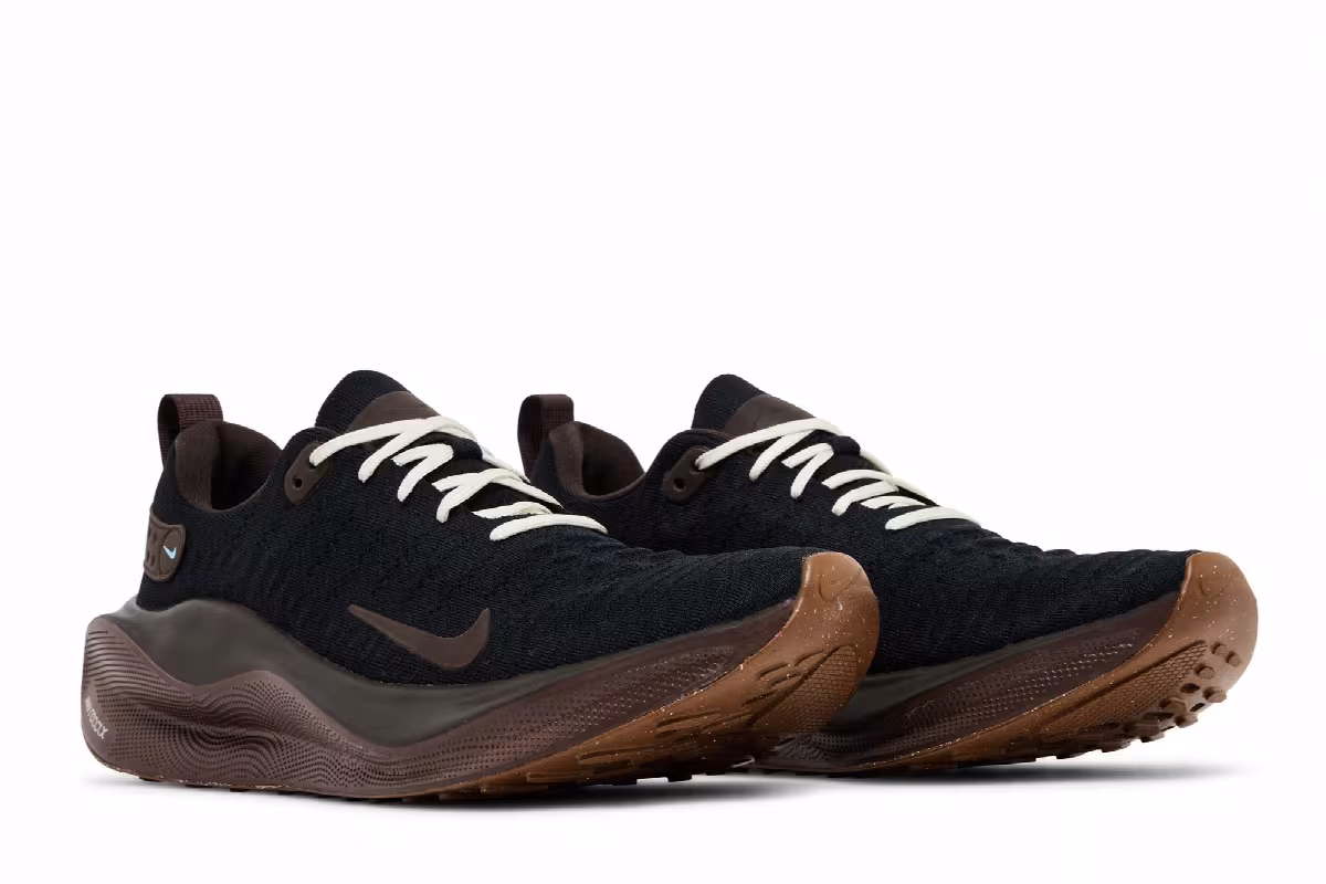Nike ReactX Infinity Run Black Baroque Brown, view 9
