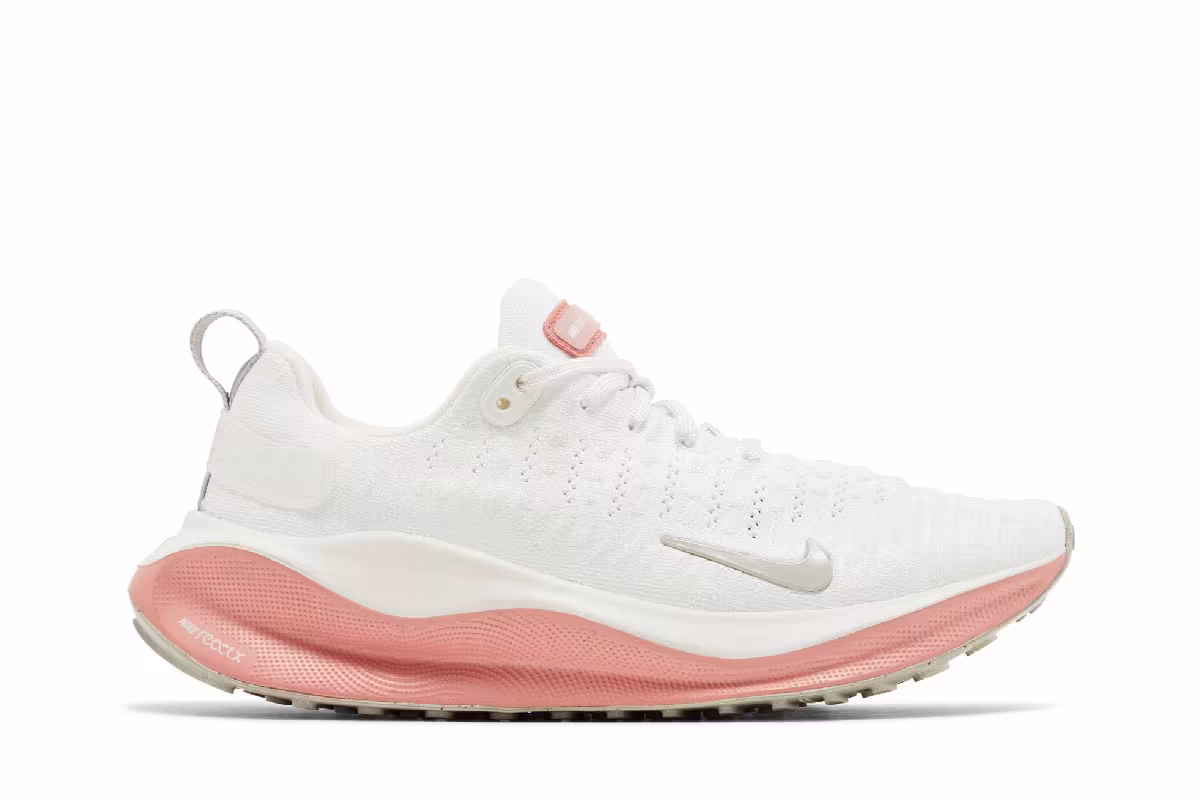 Nike Women's ReactX Infinity Run 4 White Red Stardust, view 2