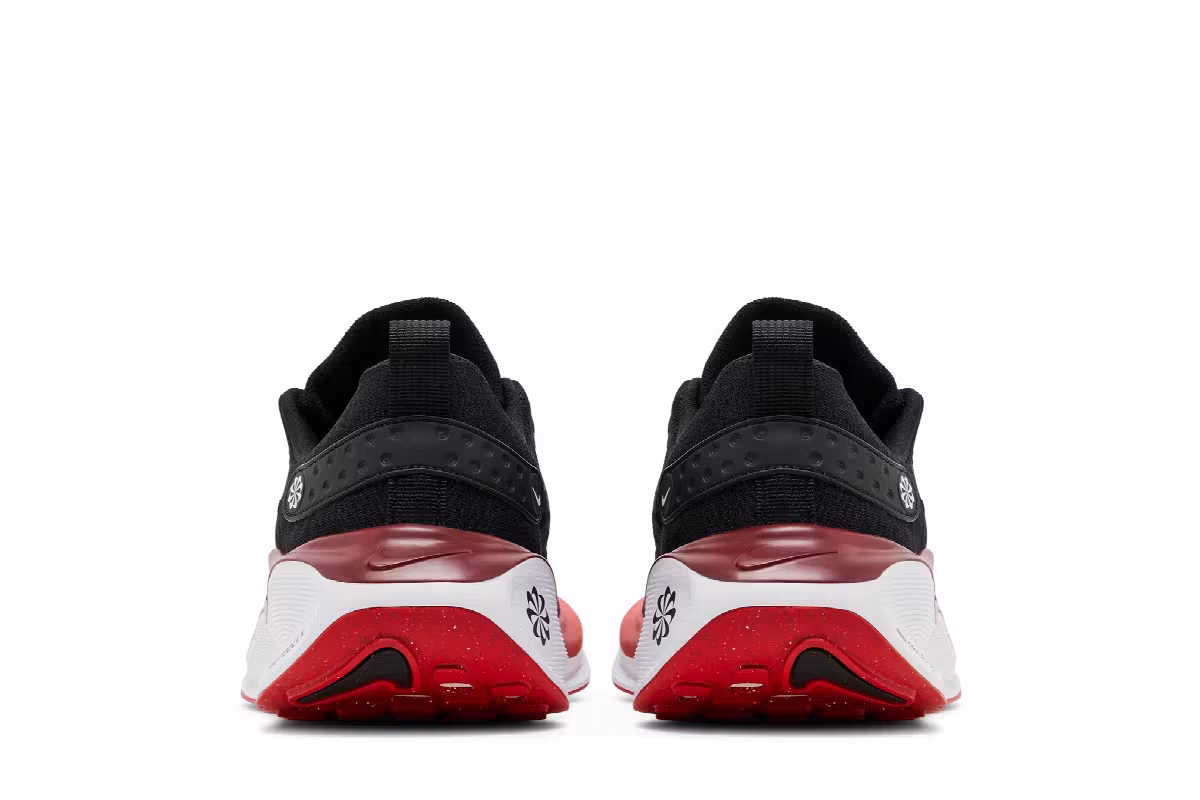 Nike ReactX Infinity Run 4 Extra Wide Black Fire Red, view 7