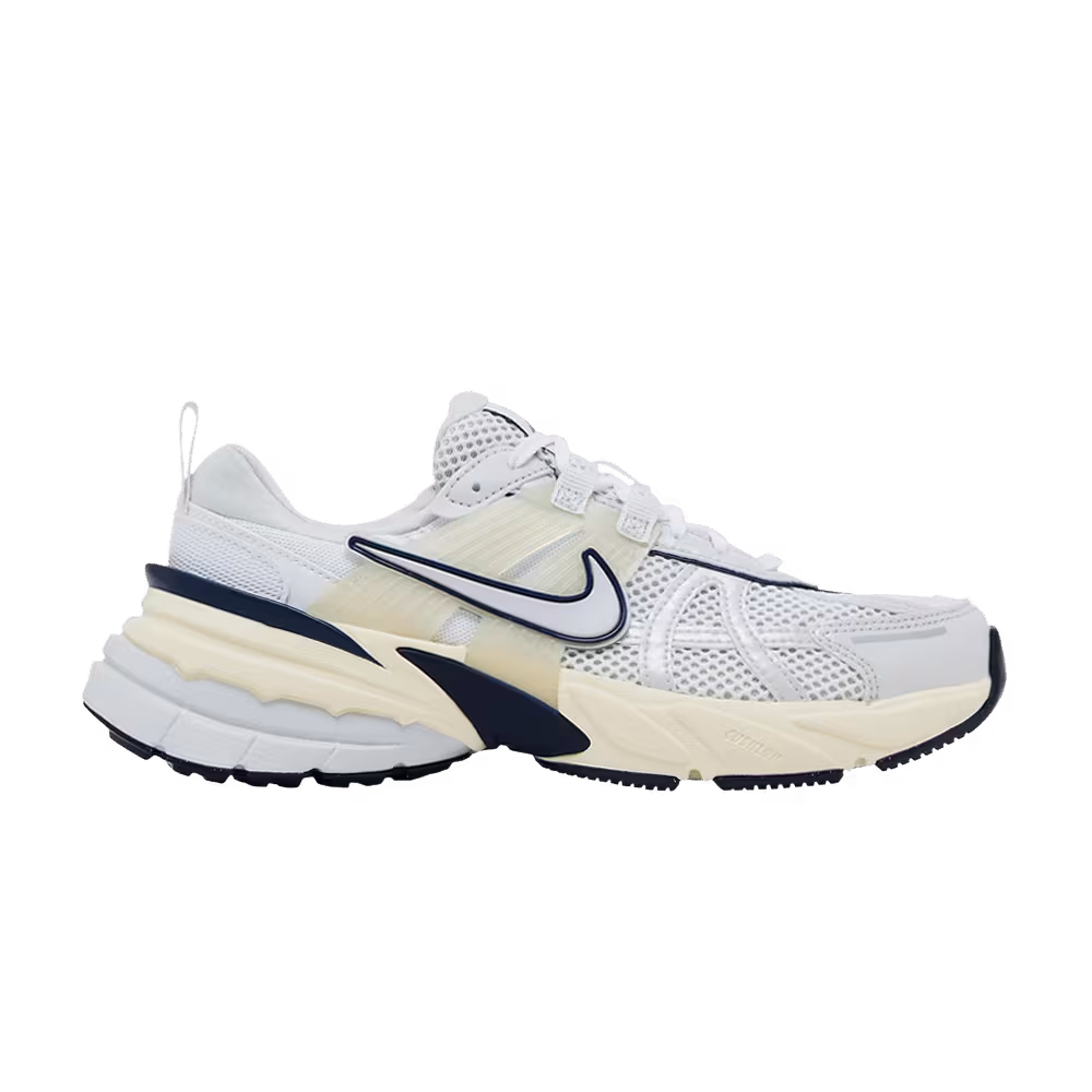 Nike Women's V2K Run White Midnight Navy
